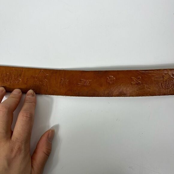 Truck Buckle Leather Belt 36in waist - Picture 11 of 15